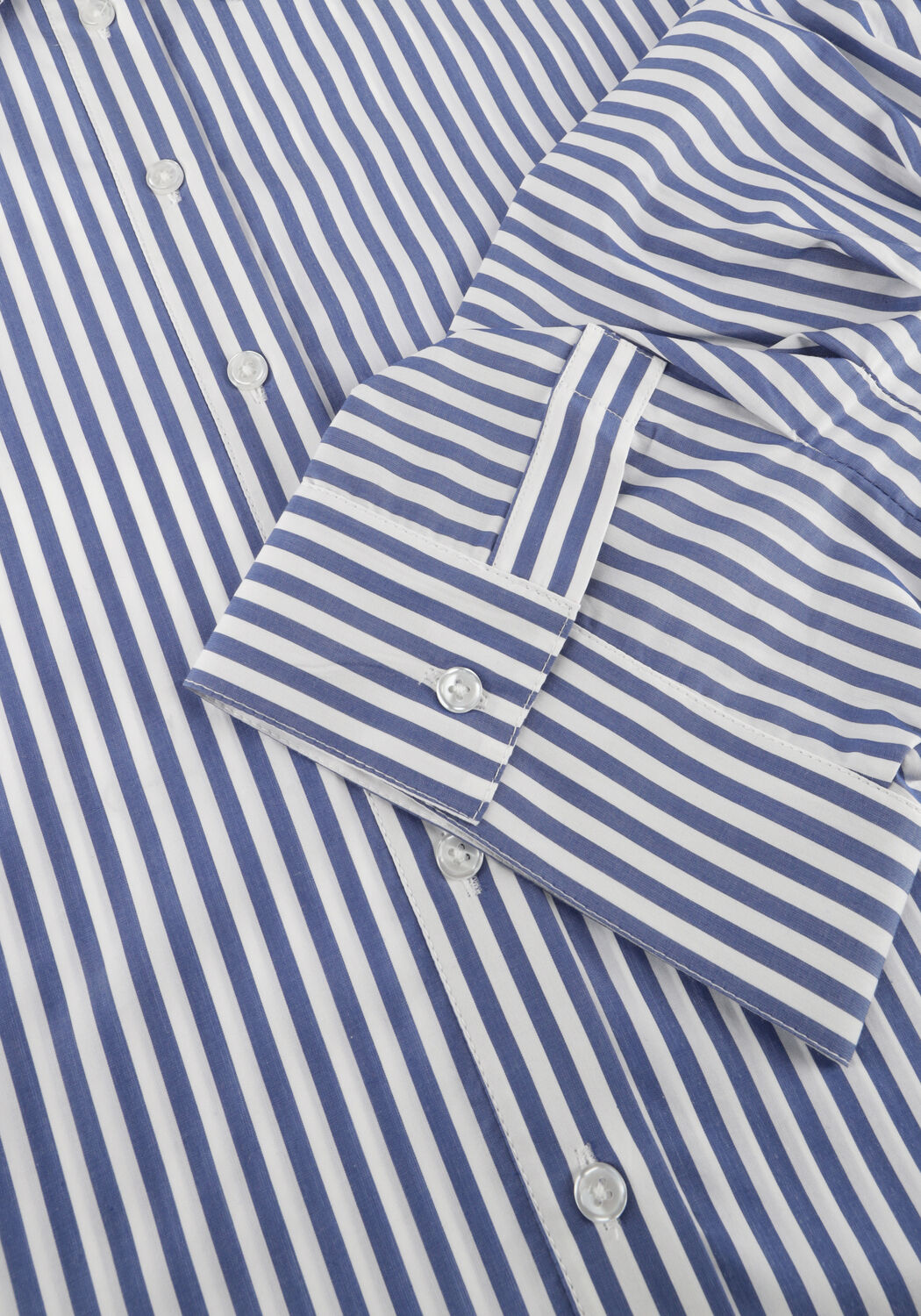 Blaue ALIX THE LABEL Blusen LADIES WOVEN FANCY STRIPED BLOUSE - large