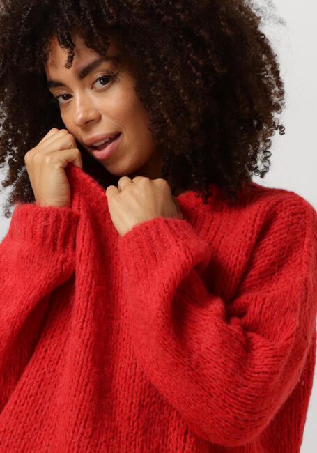 Rote SUMMUM Pullover SWEATER ALPACA BLEND KNIT - large