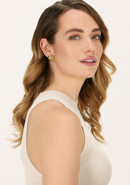 Goldfarbig NOTRE-V Ohrringe OORBEL KNOT - large