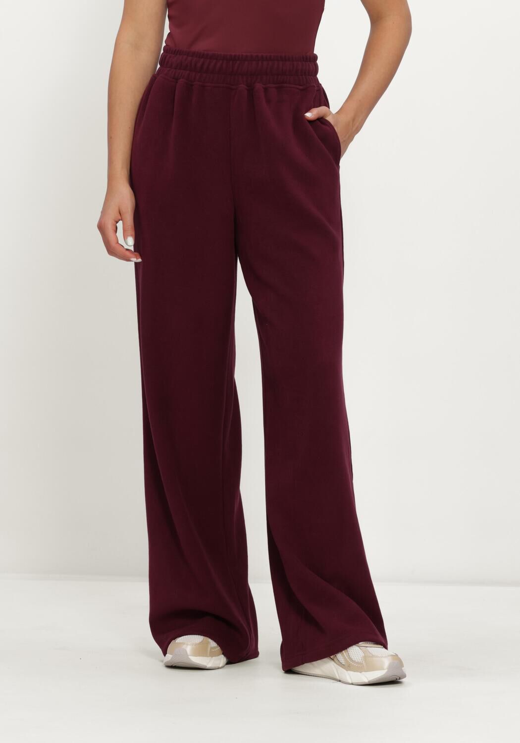 Bordeaux STUDIO AMAYA Weite Hose KORA PANTS - large
