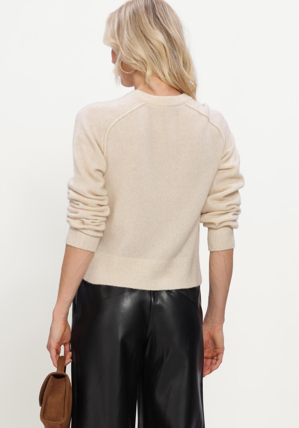 Ecru VANESSA BRUNO Strickjacke HEATHER - large