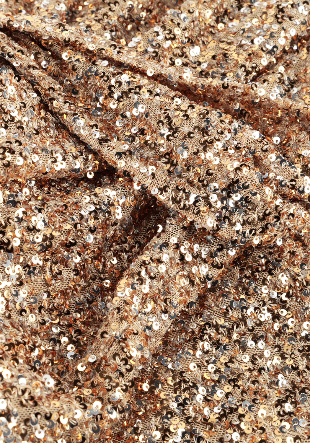 Goldfarbene JOSH V Minikleid ELKE - large