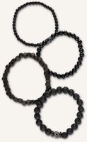Schwarze CLAY Armbänder BRACELET 4 - medium