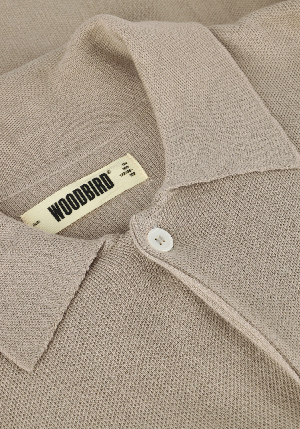 Beige WOODBIRD Casual-Oberhemd WBKRENTS BASE KNIT - large