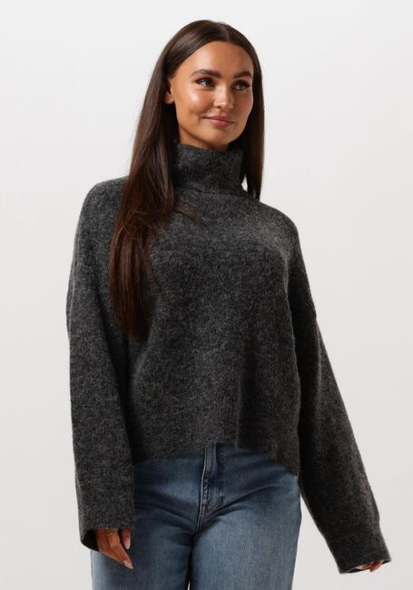 Graue GESTUZ Rollkragenpullover ALPHAGZ ROLLNECK - large