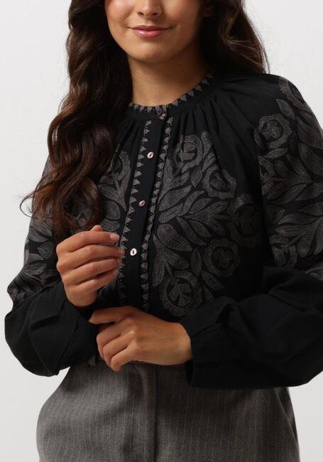 Schwarze ANTIK BATIK Blusen EGLANTINE BLOUSE - large