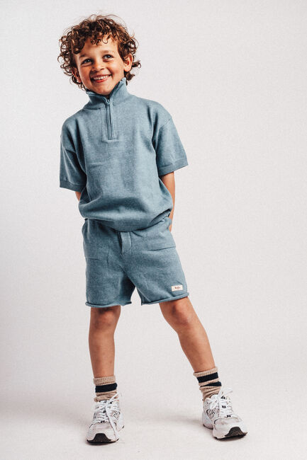 Blaue BAJE STUDIO Kurze Hose SARRAL - large