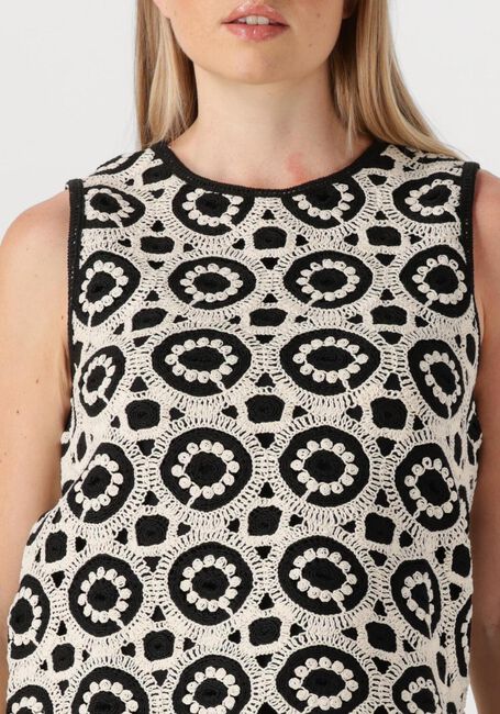 Weiße SUMMUM Top BOXT TOP CROCHET JERSEY - large