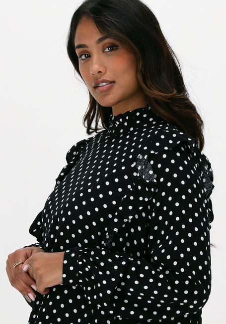 Schwarze Y.A.S. Midikleid YASDUBLIN LS DRESS - large