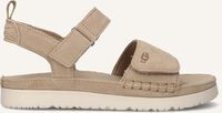 Beige UGG Flache Sandalen GOLDENSTAR Beige UGG Flache Sandalen GOLDENSTAR - medium