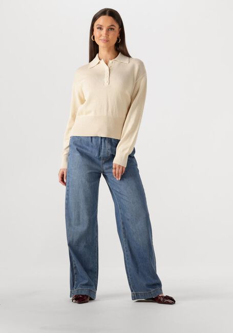Blaue INWEAR Straight leg jeans SOPHINAIW PULLON PANTS - large