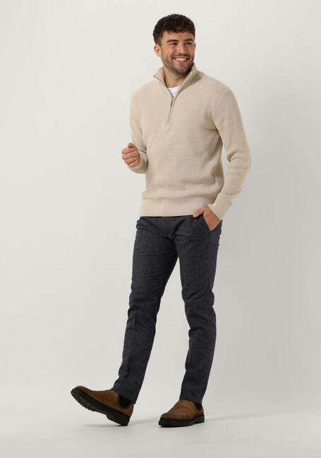 Dunkelblau TOMMY HILFIGER Hose BLEECKER FAKE SOLID WOOL LOOK - large