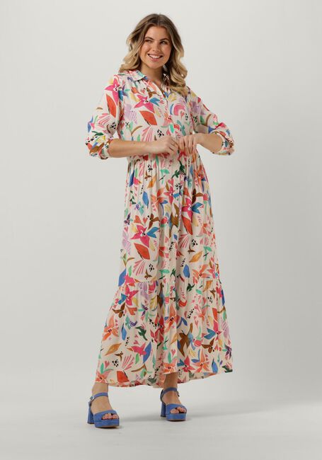 Mehrfarbige/Bunte POM AMSTERDAM Maxikleid DRESS 7255 - large