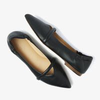 Schwarze VIA VAI Ballerinas LOLA ROSE - medium