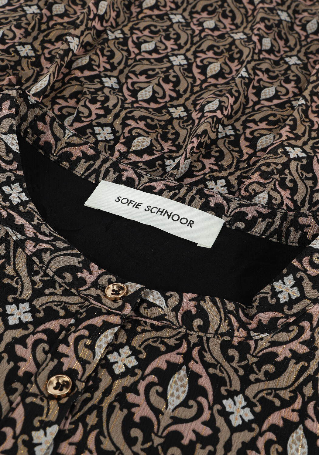 Mehrfarbige/Bunte SOFIE SCHNOOR Midikleid ABBI - large