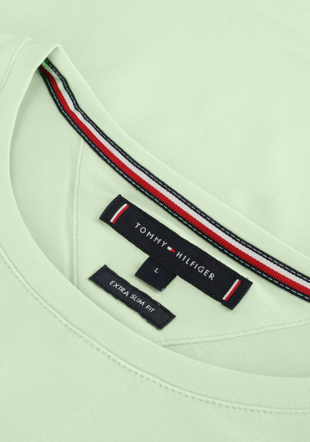 Minze TOMMY HILFIGER T-shirt STRETCH SLIM FIT TEE - large