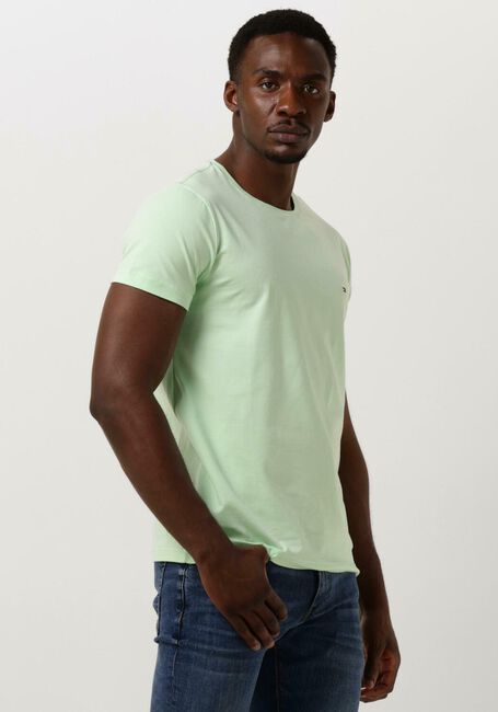 Minze TOMMY HILFIGER T-shirt STRETCH SLIM FIT TEE - large