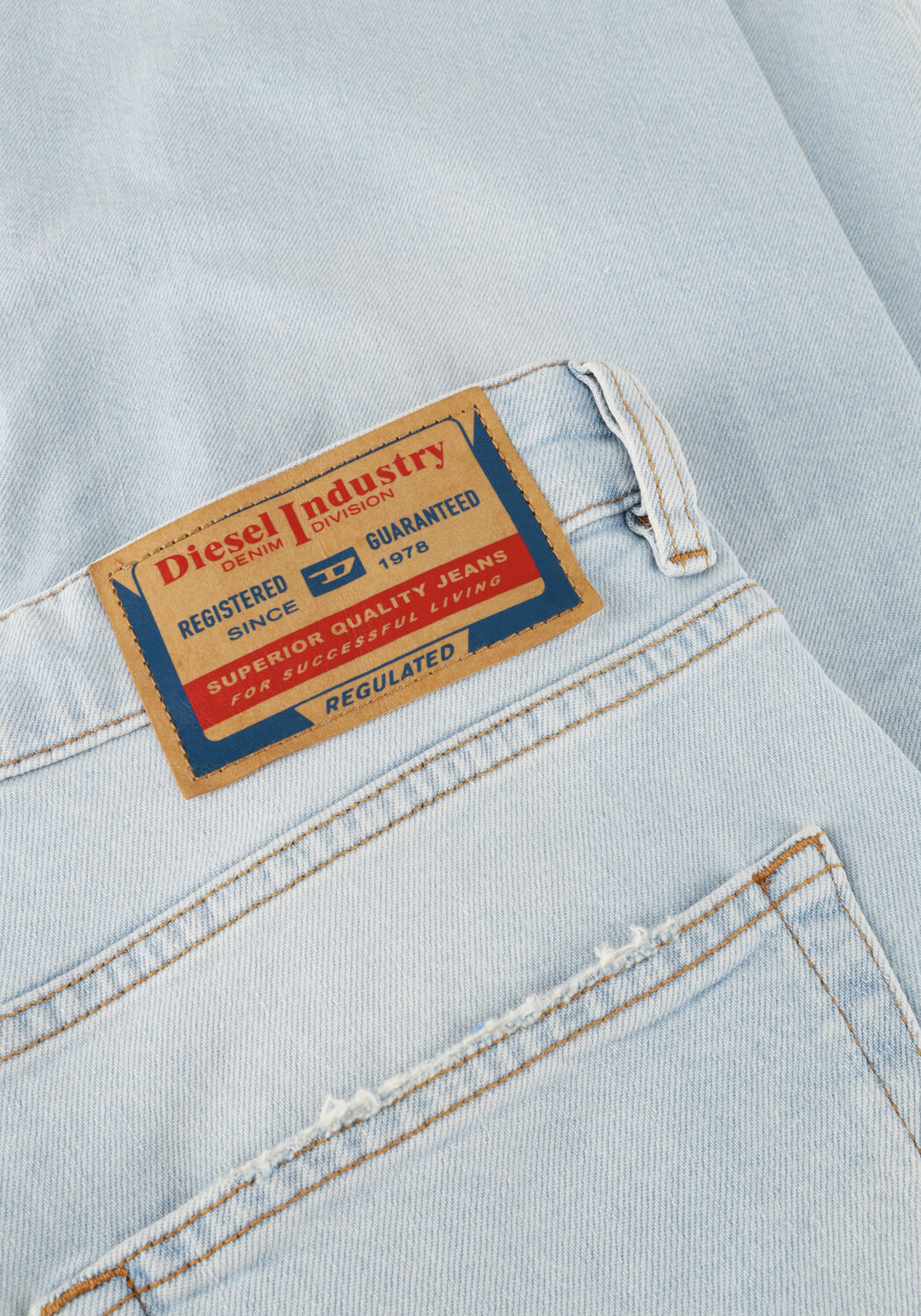 Hellblau DIESEL Straight leg jeans 1988 D-ARK - large