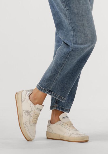 Weiße PHILIPPE MODEL Sneaker Low NICE LOW WOMAN - large