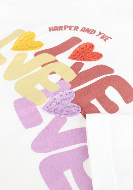 Nicht-gerade weiss HARPER & YVE T-shirt LOVE-SS - large