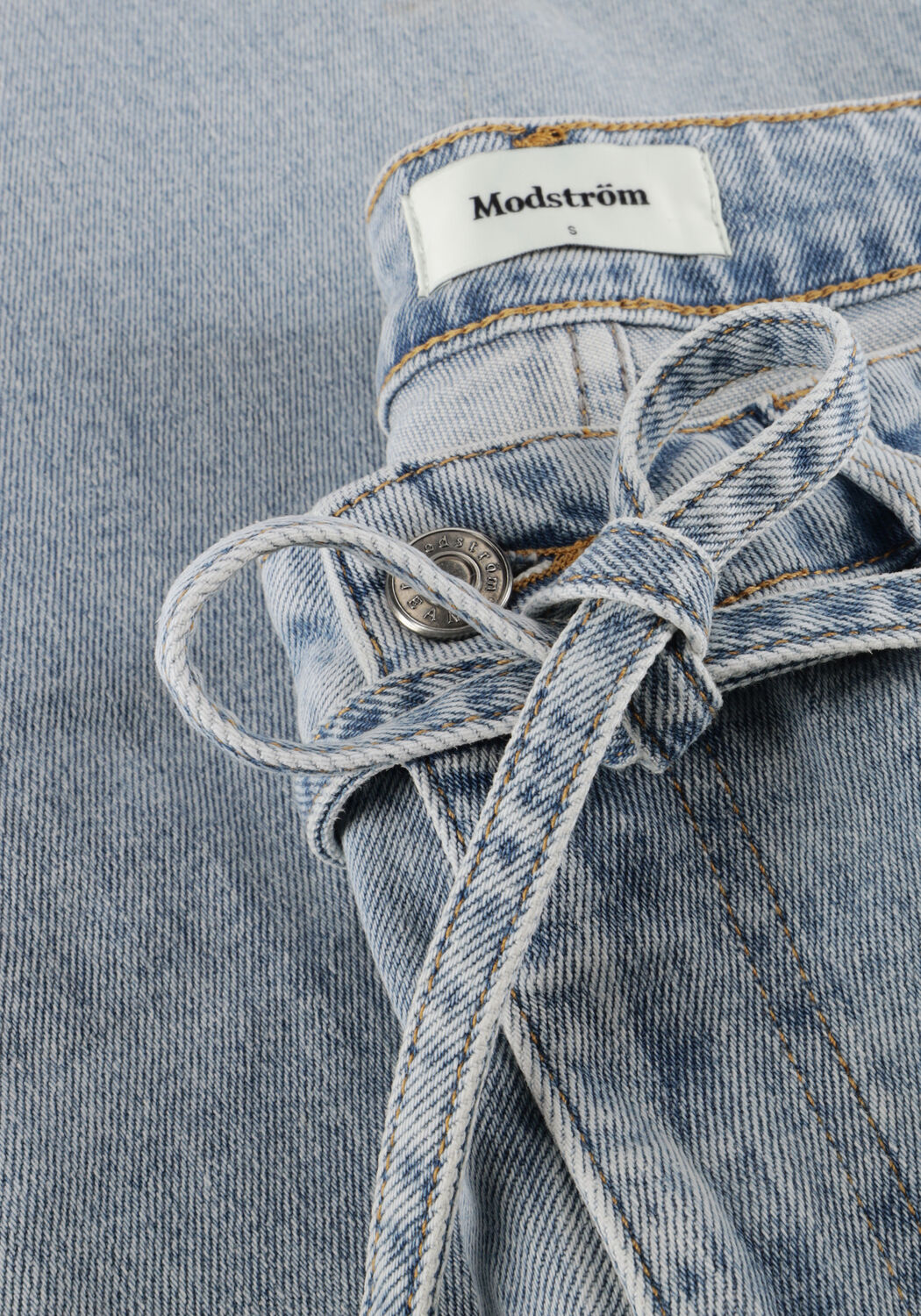 Hellblau MODSTR&Ouml;M Wide jeans ISOLDEMD SOLID PANTS - large