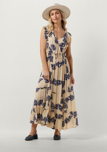 Ecru LOLLYS LAUNDRY Maxikleid SAMOLL MIDI DRESS SL - large