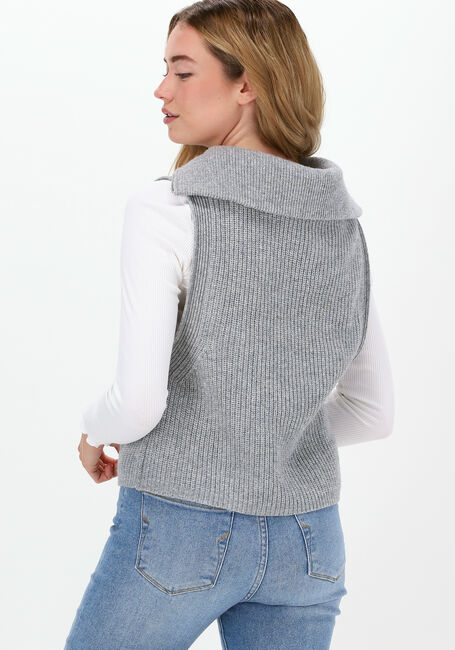 Hellgrau SELECTED FEMME Spencer SLFKALLY KNIT VEST W - large