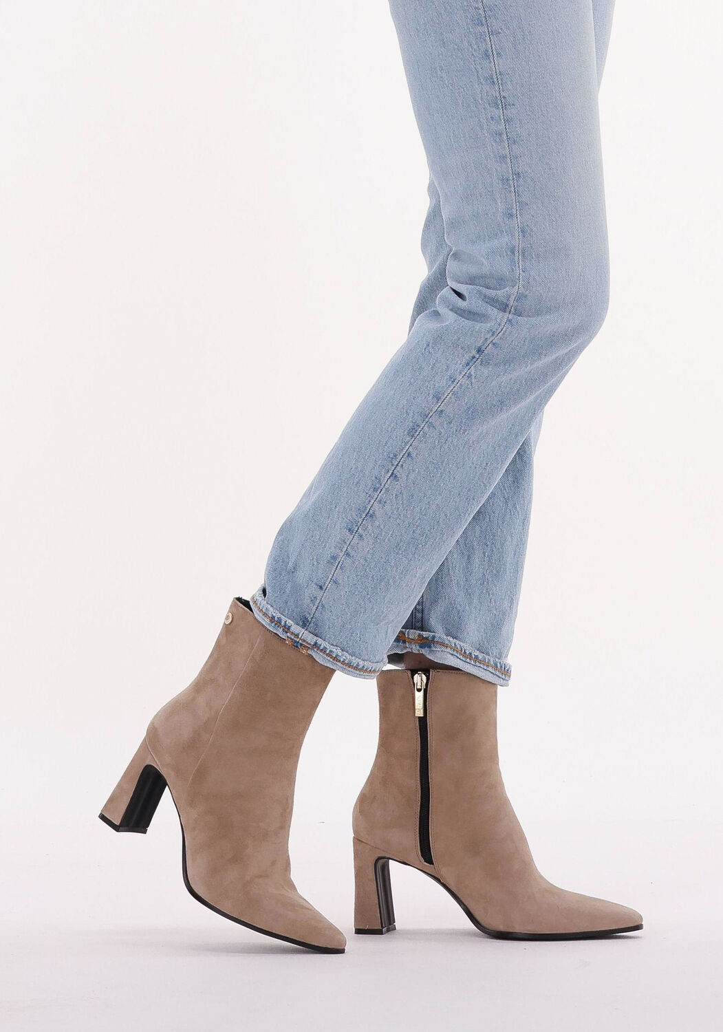 Taupe NOTRE-V Stiefeletten 18739 - large