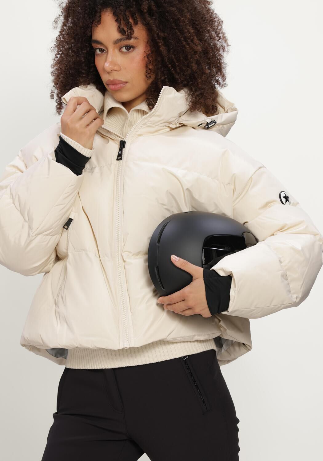 Beige AIRFORCE Skijacken SUN PEAKS JACKET - large