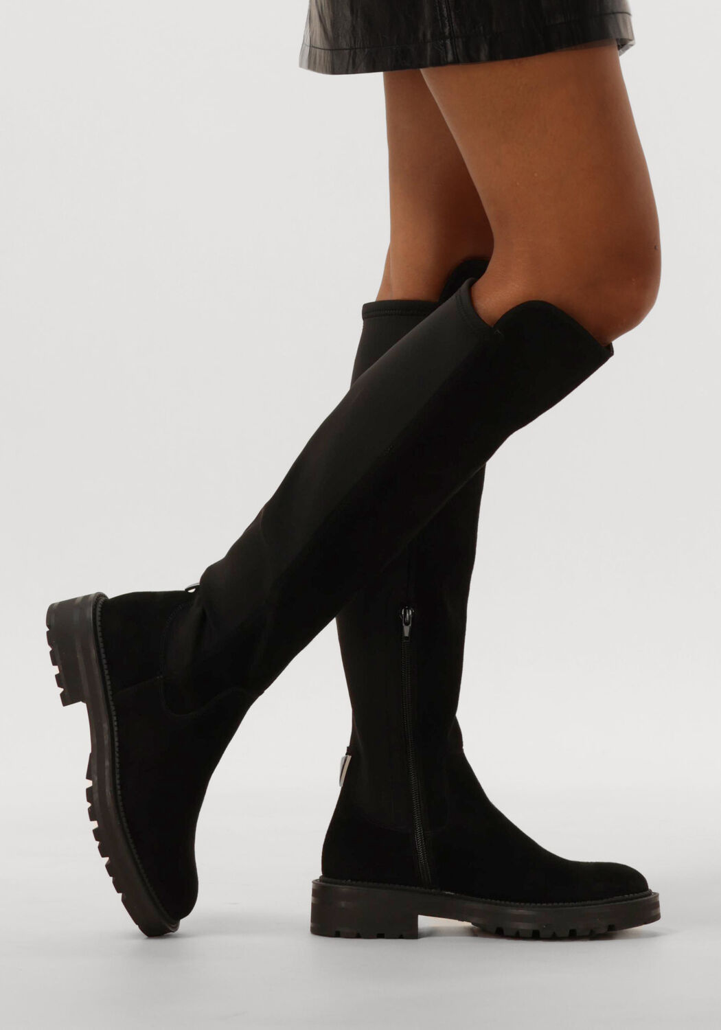 Schwarze GUESS Hohe Stiefel CARMEN - large