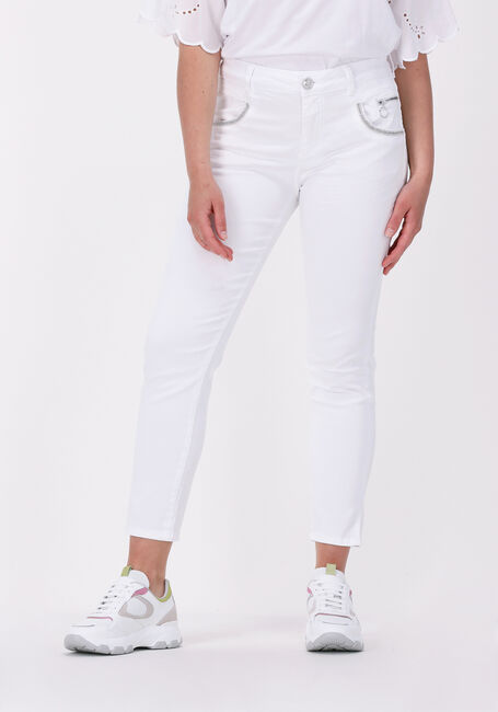 Weiße MOS MOSH Slim fit jeans NAOMO ROMA 7/8 PANT - large