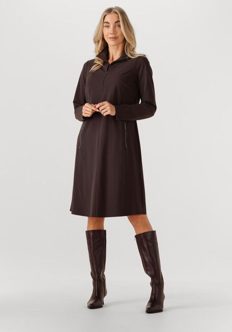 Braune JAPAN TKY Midikleid TAMO - large