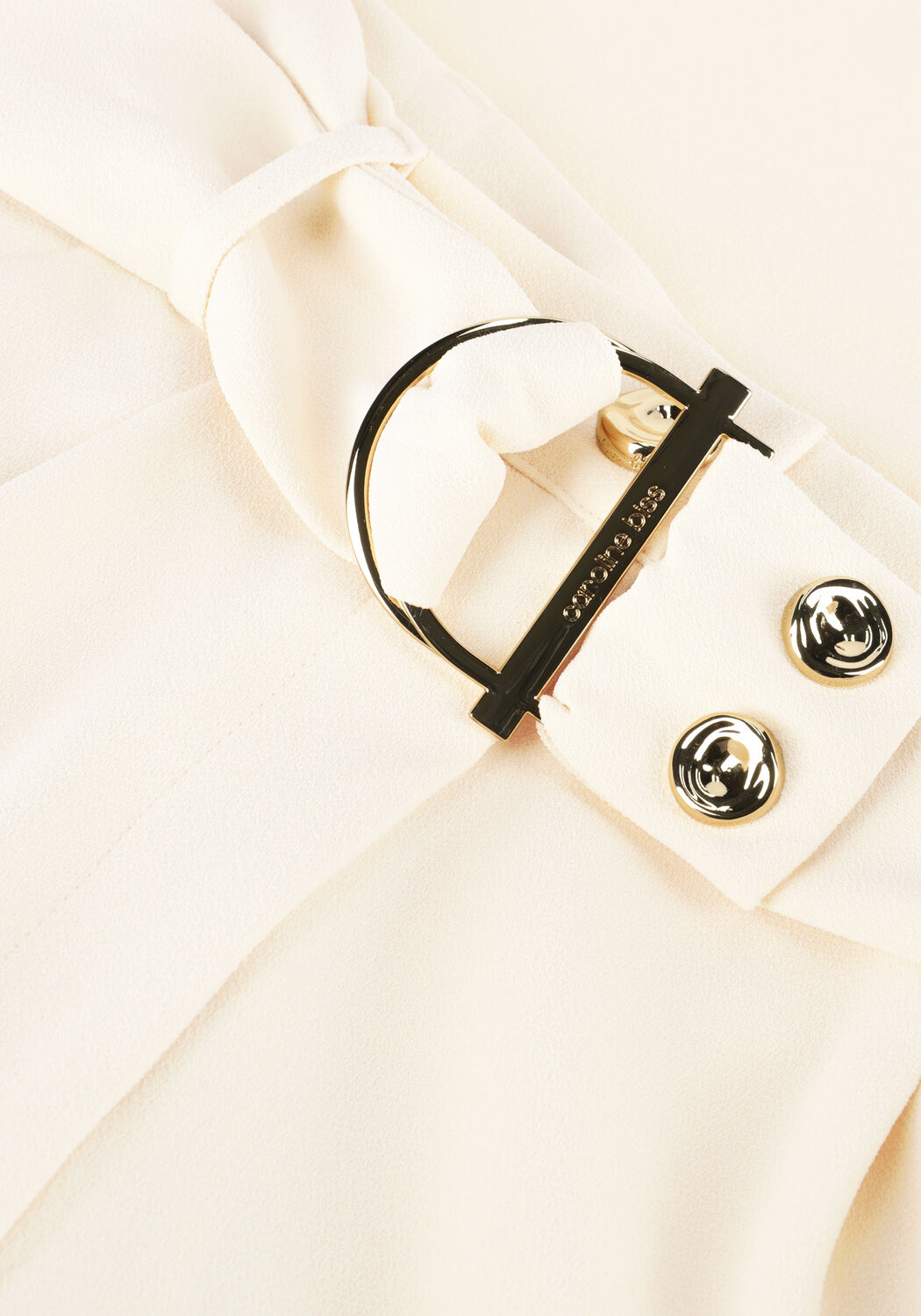 Ecru CAROLINE BISS Cargohosen 1537 - large