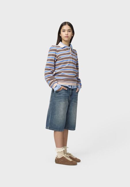 Mehrfarbige/Bunte MOLO Pullover RAVI - large