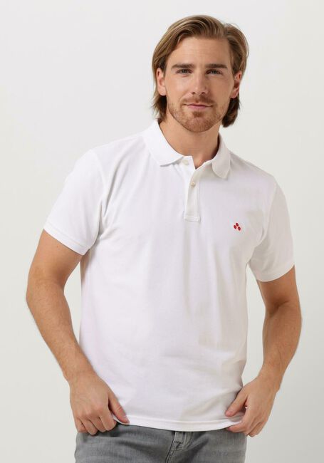 Weiße PEUTEREY Polo-Shirt PLANTAGO - large