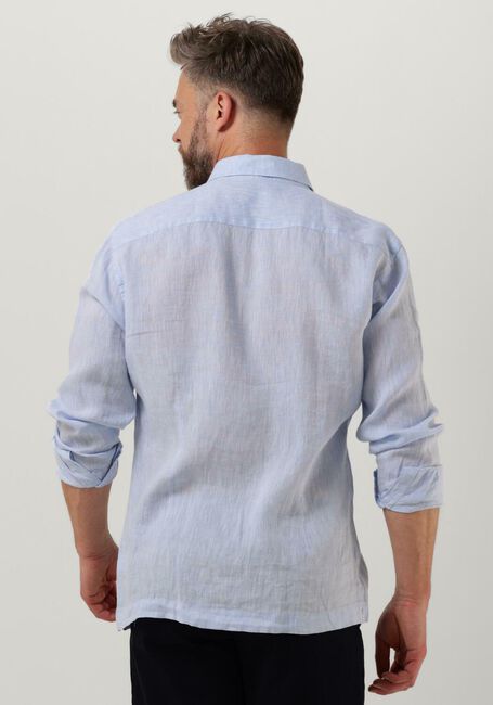 Hellblau GENTI Casual-Oberhemd LINNEN S7054-1120 - large
