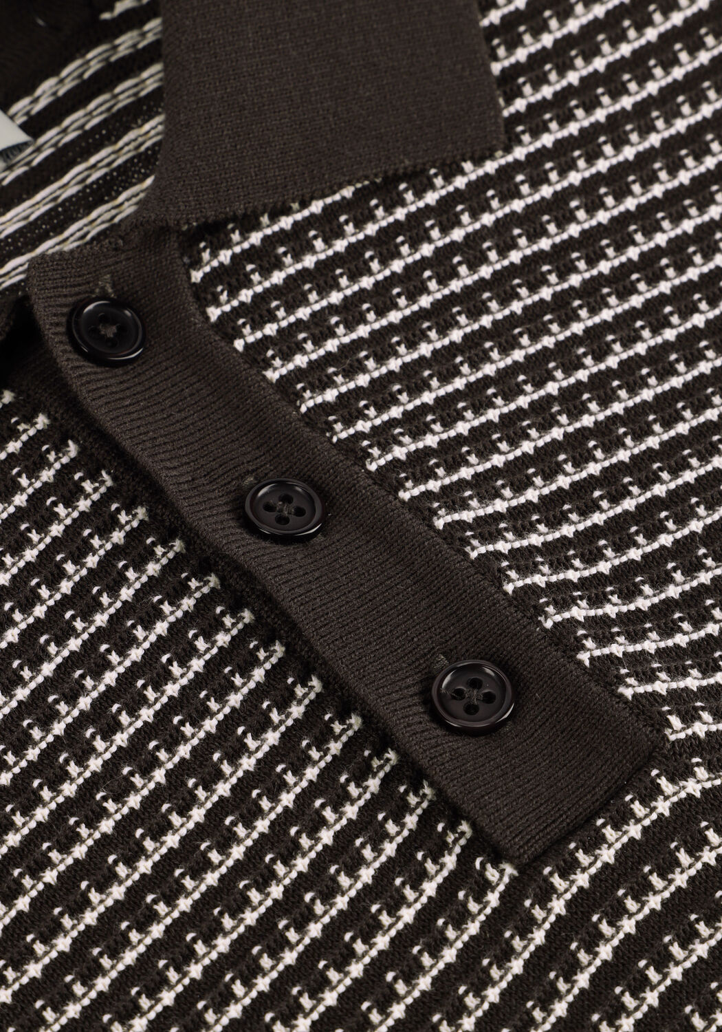 Braune DRYKORN Polo-Shirt TRITON 425177 - large