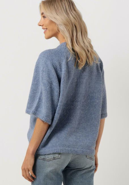 Hellblau CO'COUTURE Pullover MOTO SHORTIE KNIT - large