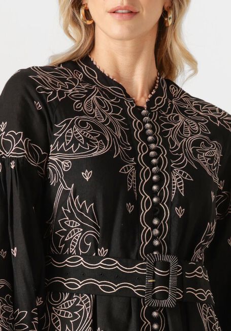 Schwarze SCARLETT POPPIES Minikleid BERITE SHORT DRESS - large