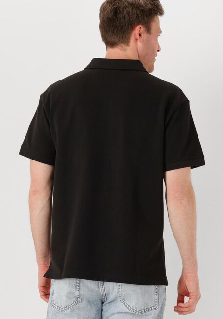 Schwarze CALVIN KLEIN Polo-Shirt WOVEN LABEL POLO - large