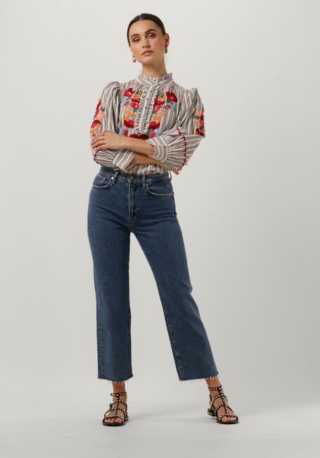Mehrfarbige/Bunte ANTIK BATIK Blusen JULIETTE BLOUSE - large