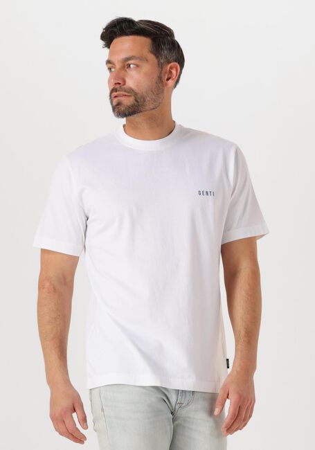 Weiße GENTI T-shirt T-SHIRT SS J2042-1223 - large