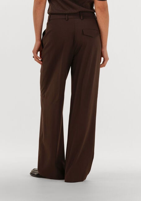 Braune SELECTED WOMEN Weite Hose SLFWIDE-SIENNA MW PANT - large