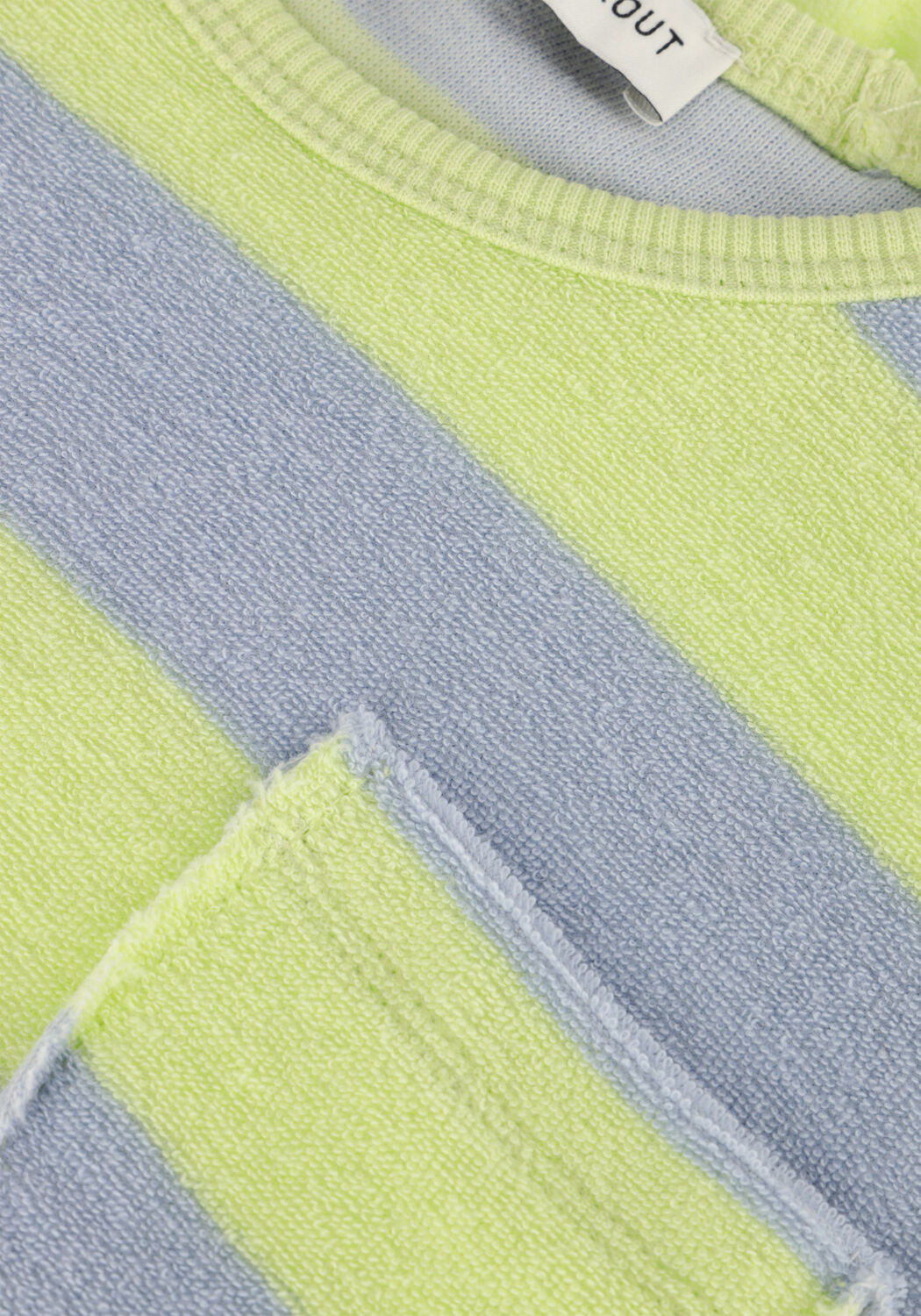 Limette Sproet & Sprout Sweatshirt SWEATSHIRT TERRY STRIPES - large