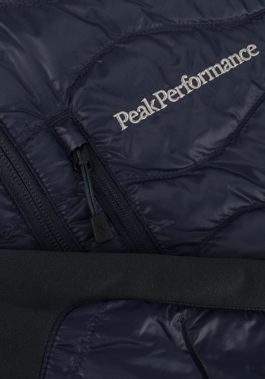 Dunkelblau PEAK PERFORMANCE Jack M HELIUM DOWN HYBRID HOOD - large