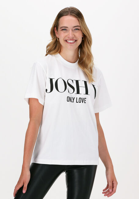 Weiße JOSH V T-shirt TEDDY ONLY LOVE - large