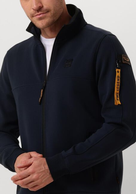 Blaue PME LEGEND Jacken ZIP JACKET INTERLOCK - large