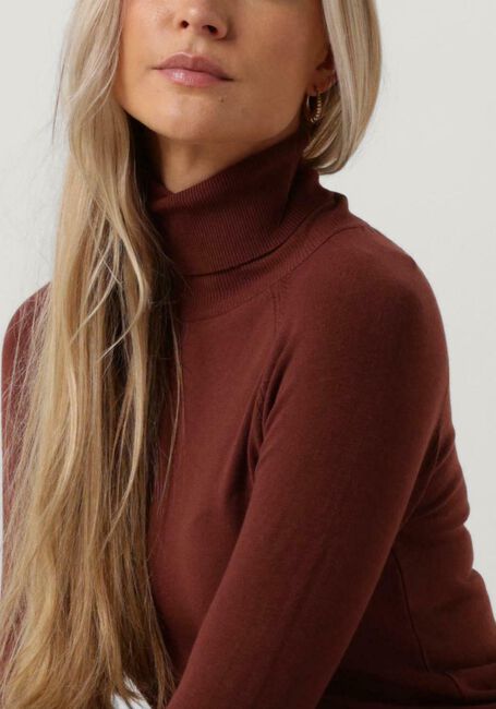 Rote SUMMUM Rollkragenpullover TURTLE NECK SWEATER BASIC KNIT - large