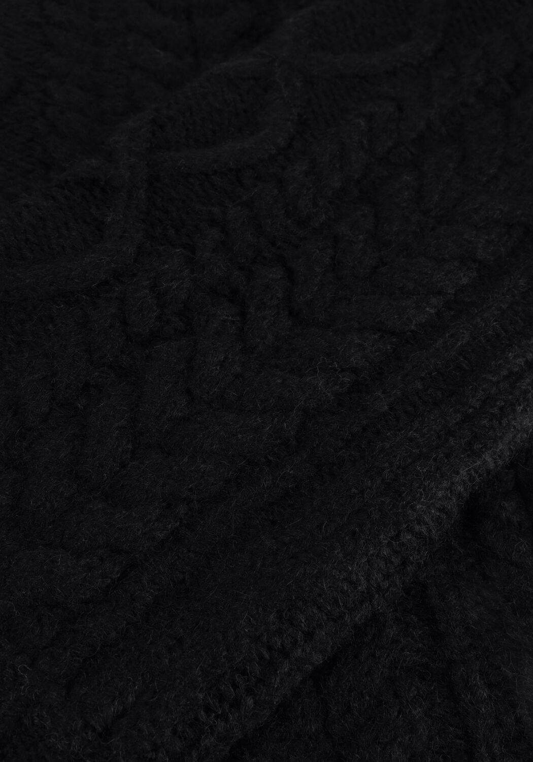 Schwarze NOTRE-V Rollkragenpullover NV-CHRISSY - large