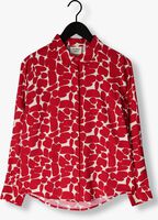 Rote ANOTHER LABEL Bluse DREISER GRAPHIC SHIRT
